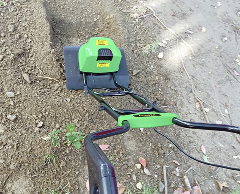 Микро культиватор электрический маленький рыхлитель почвы плуг свободная почва