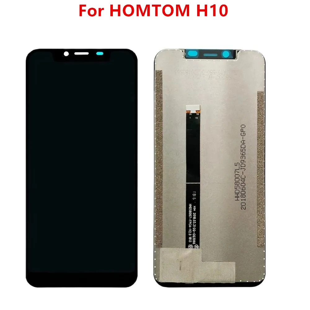 100% оригинал для HOMTOM H10 ЖК дисплей Дисплей + сенсорный экран Экран тестирование