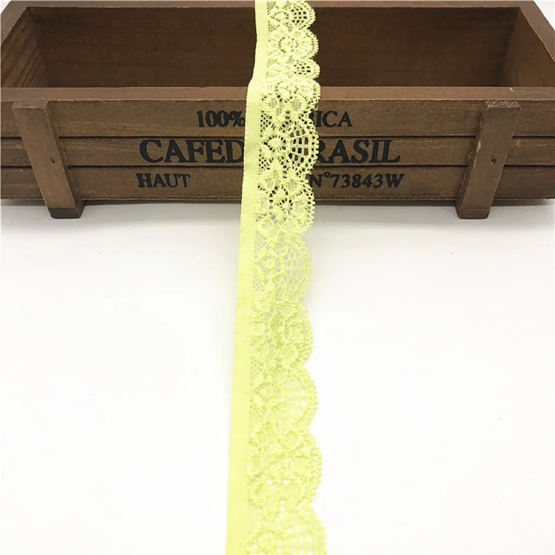 Эластичная кружевная лента для нижнего белья 5 ярдов | Дом и сад