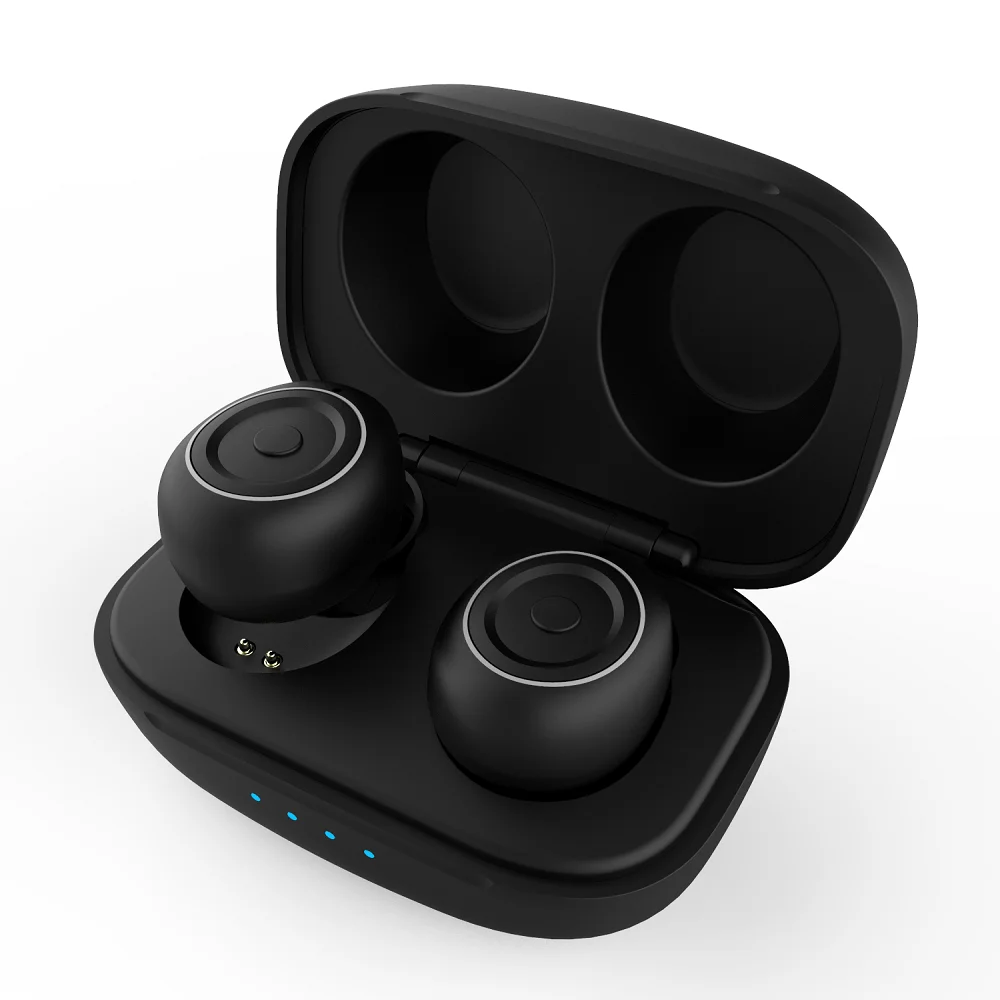 Настоящие беспроводные наушники вкладыши Bluetooth TWS charge Box совместимы с iphone android