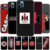 case ih tractor phone cases cover for iphone 11 pro max case 12 8 7 6s xr plus x xs se 2020 mini mobile cell shell funda bag