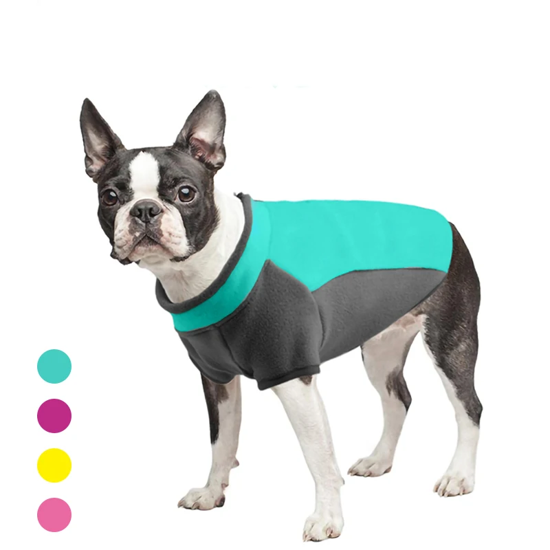 Winter Pet Clothes Dog Coat Jacket Polar fleece Clothing Clothes For Small Dogs Goods For Pets Dog Clothes For York French Bulld