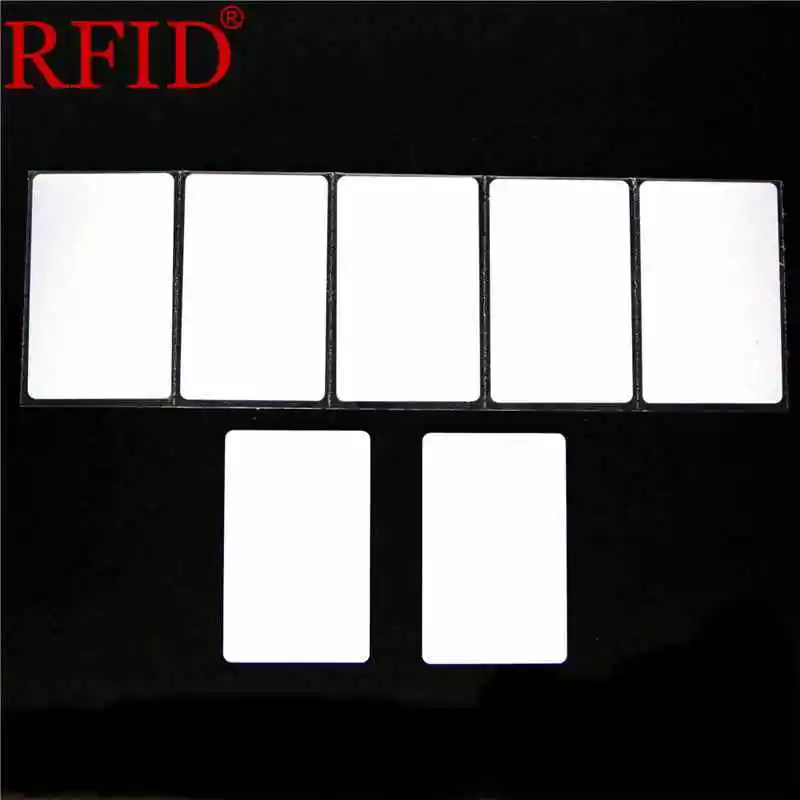 ID 125Khz EM4305 EM4205 0 88 мм реплицируемая записываемая RFID белая тонкая кардридер