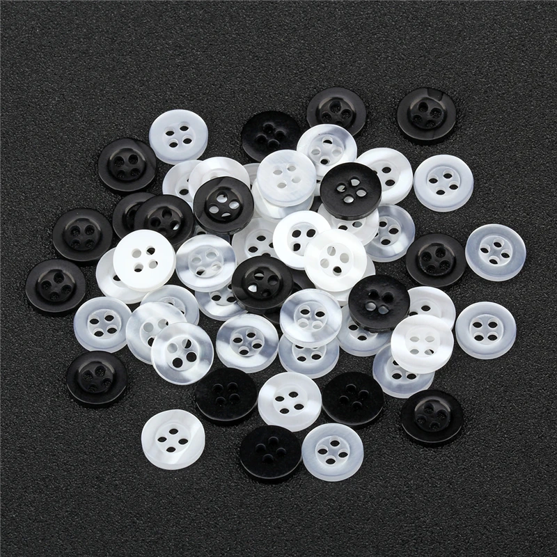 1000 Pieces Round Resin Mini Tiny Buttons Sewing Tools Decorative Button Scrapbooking Garment DIY Apparel Accessories | Дом и сад