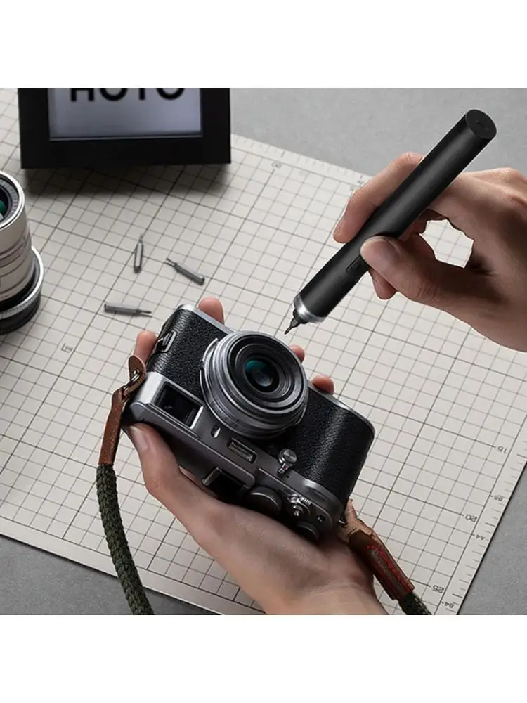 

Mini Electric Screwdriver USB Charging Screw Driver Cordless Power Drill Repair