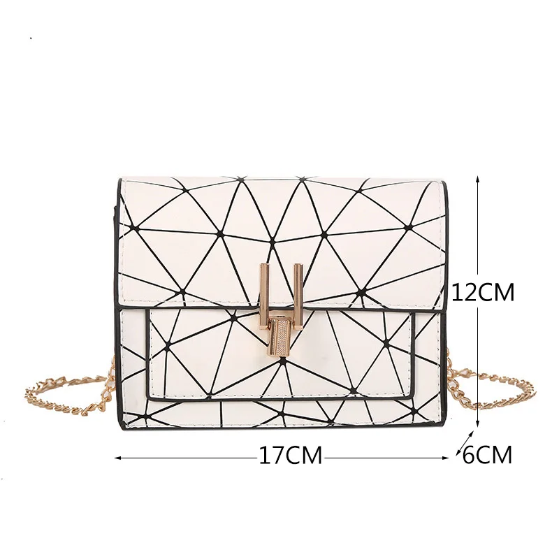 

Women Shoulder Bags 2020 summer new Korean version of the Messenger bag handbag chain wild crack printing wild shoulder bag