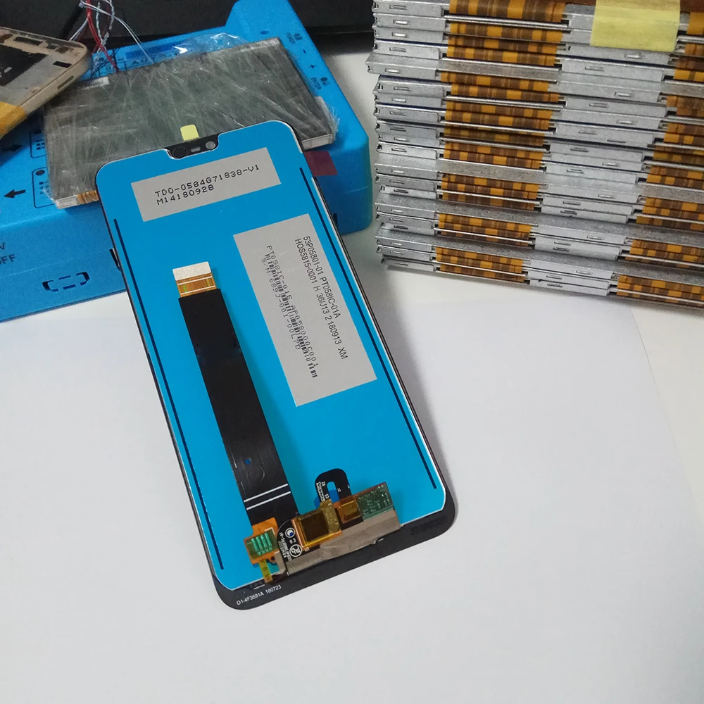 5 84 &quotОригинальный ЖК-дисплей для Nokia 7 1 N7.1 2018 дисплей сенсорный экран дигитайзер