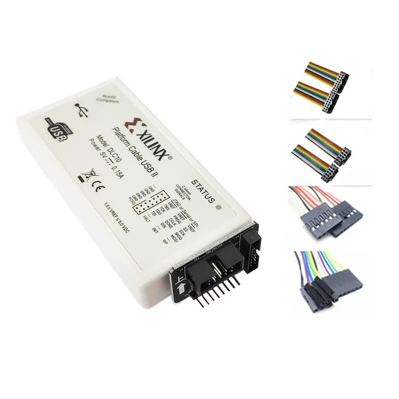 Discount Xilinx Platform Cable USB Download Jtag Programmer for FPGA CPLD XC2C256 Free Shipping | Компьютеры и офис