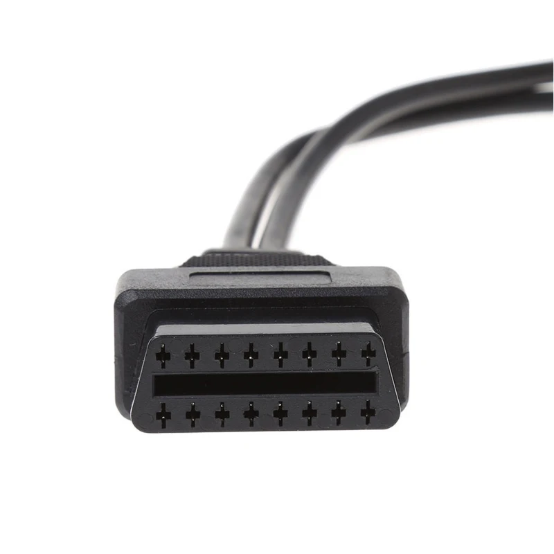 2p + Адаптер VAG OBD1 OBD2 Автомобильный Диагностический кабель для Audi 2X2Pin к 16Pin Женский