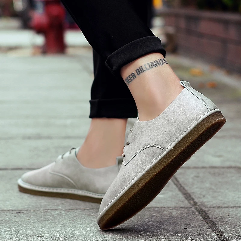 

2021 Men Casual Natural Leather Flat Designer Shoes Breathable Lightweight Oxford Soft Comfy Walking Shoes Zapatos Para Hombre