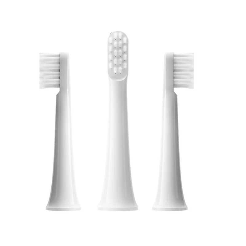 Soft Vacuum DuPont Replacment Heads For XIAOMI T100 Sonic Electric Toothbrush Whitening Clean Bristle Brush Nozzles Head enlarge