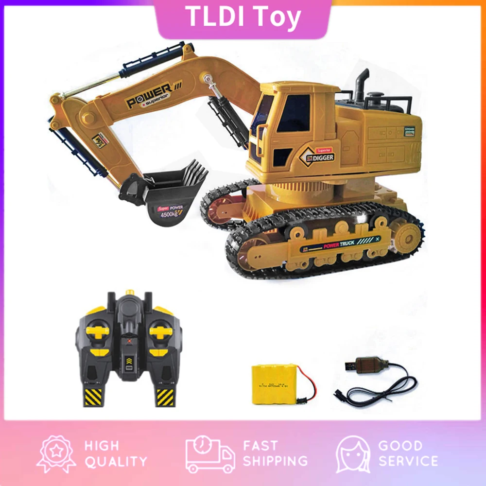 HUINA 1:16 RC Тракторная Лопата игрушка погрузчик Инженерная машина &quot для детей