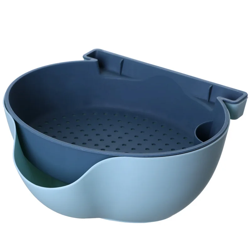 

Lazy Snack Bowl Plastic Double-Layer Snack Storage Box Bowl Fruit Bowl And Mobile Phone Bracket Chase Artifact Plate Bowl