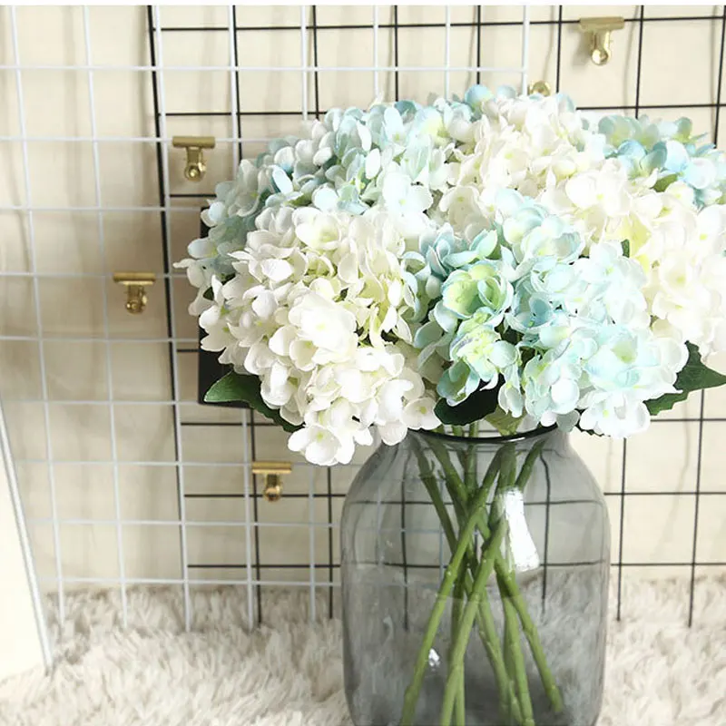 Искусственные гортензии для украшения дома искусственные цветы