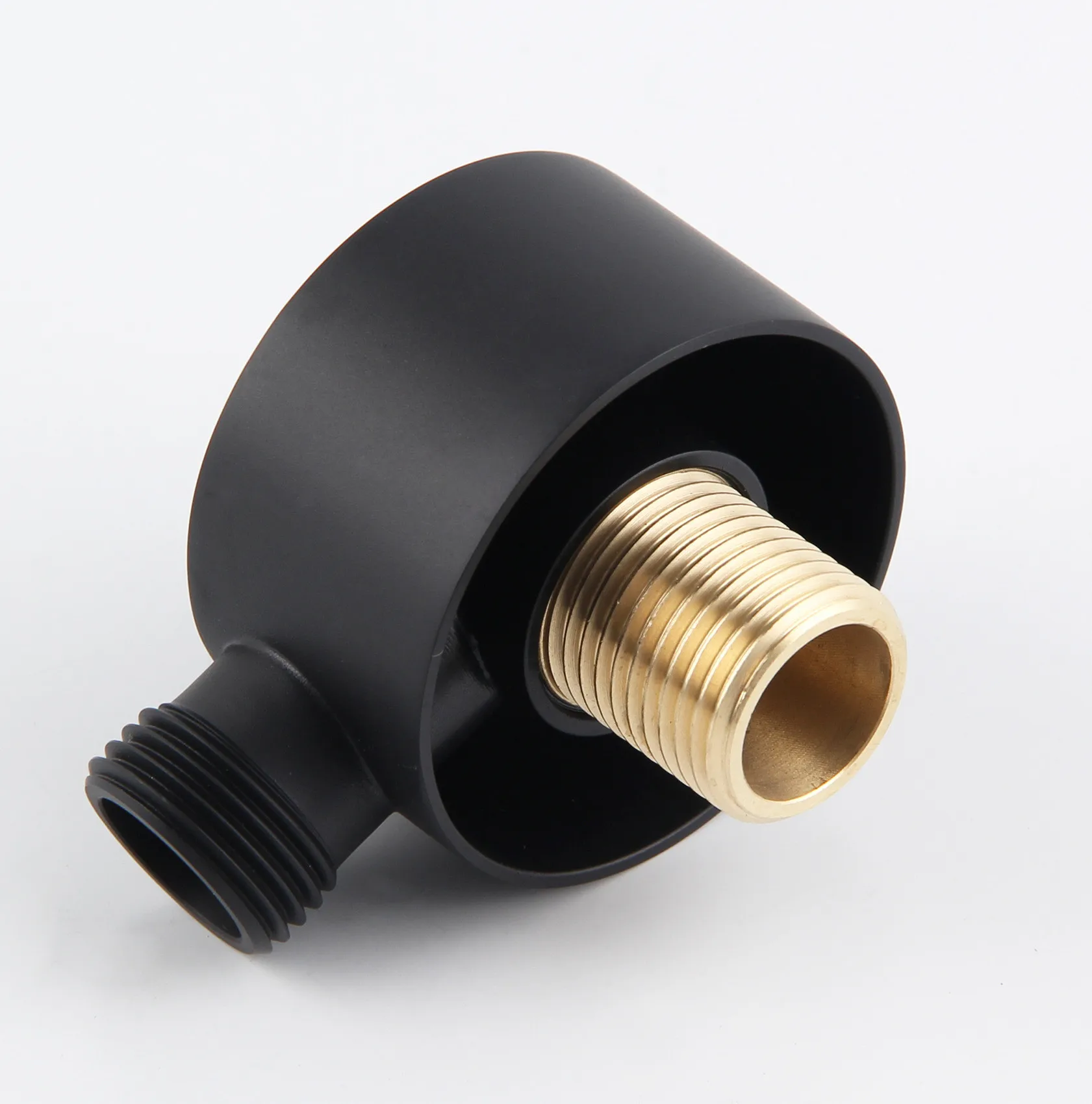 

Wall-Mounted Water Outlet Spout Solid Brass Concealed Shower Head Plumbing Hose Connector Hotel Home Bathroom Accesories