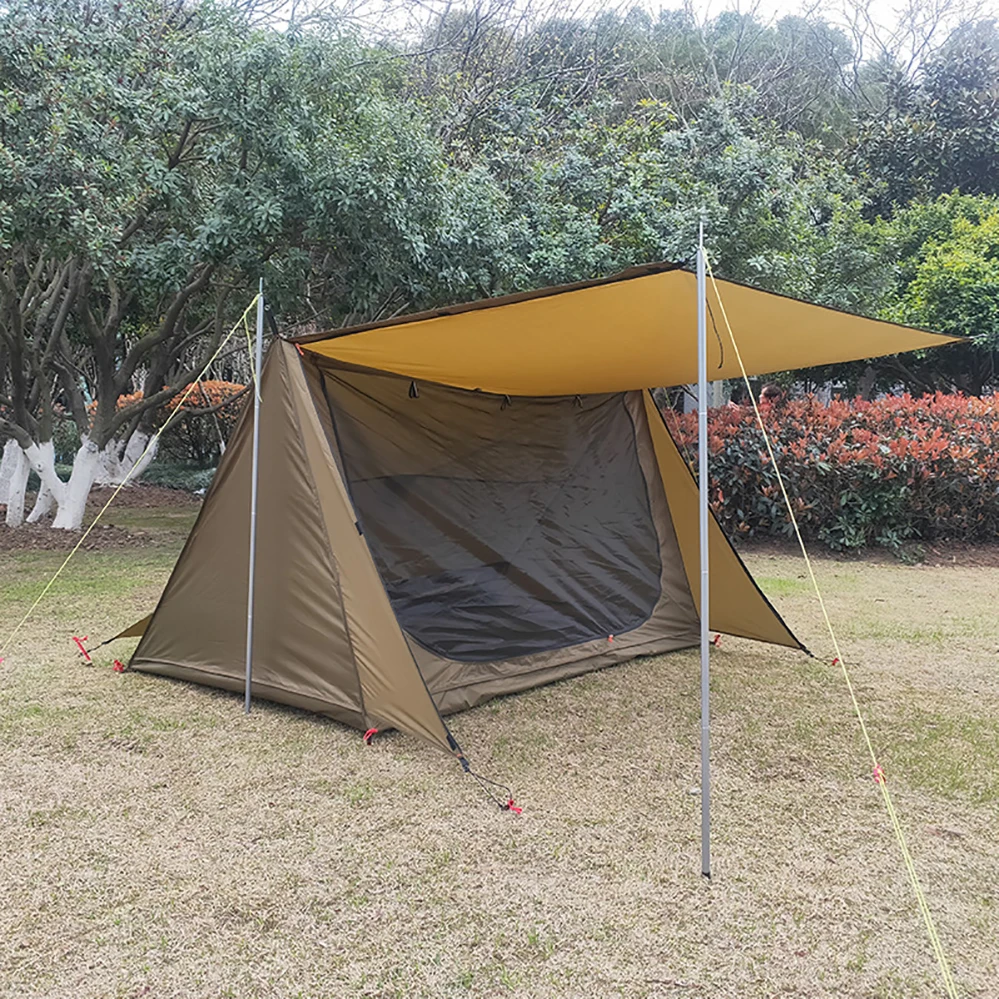 

Tent Outdoor Tent Double Ultra Light Hiking Professional Camp Rodless Ultra Light Durable and Easy to Carry