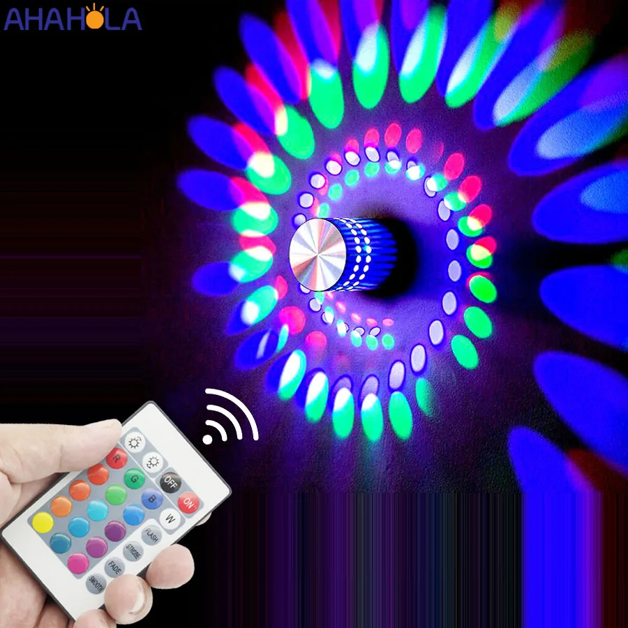 Алюминиевые светодиодные Настенные светильники светильник для спальни лестницы