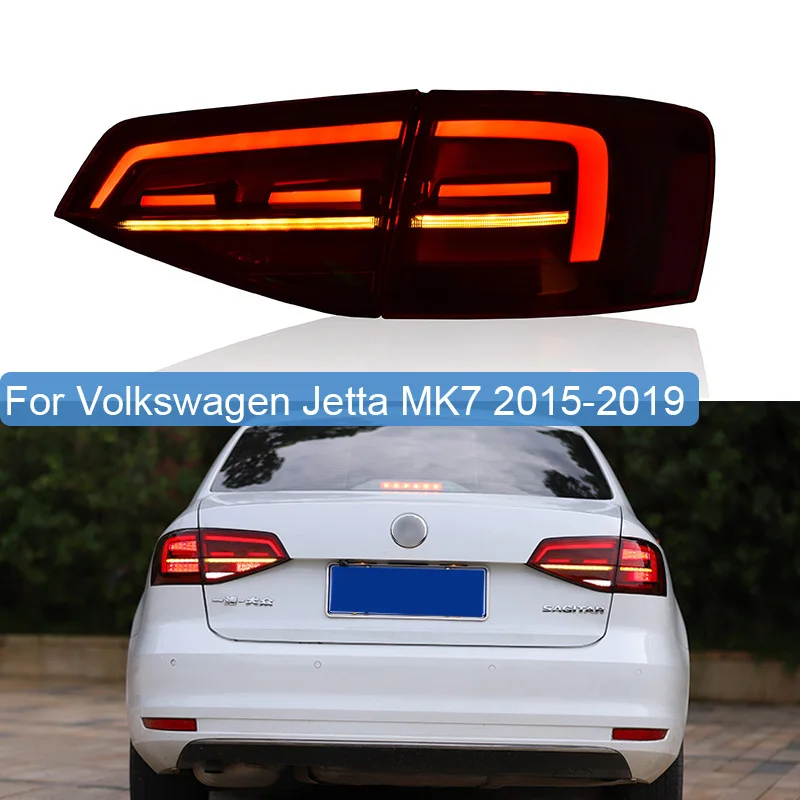 2 шт. задний светильник s для Volkswagen Vw Jetta MK7 2015 2018 светодиодный стоп фонарь