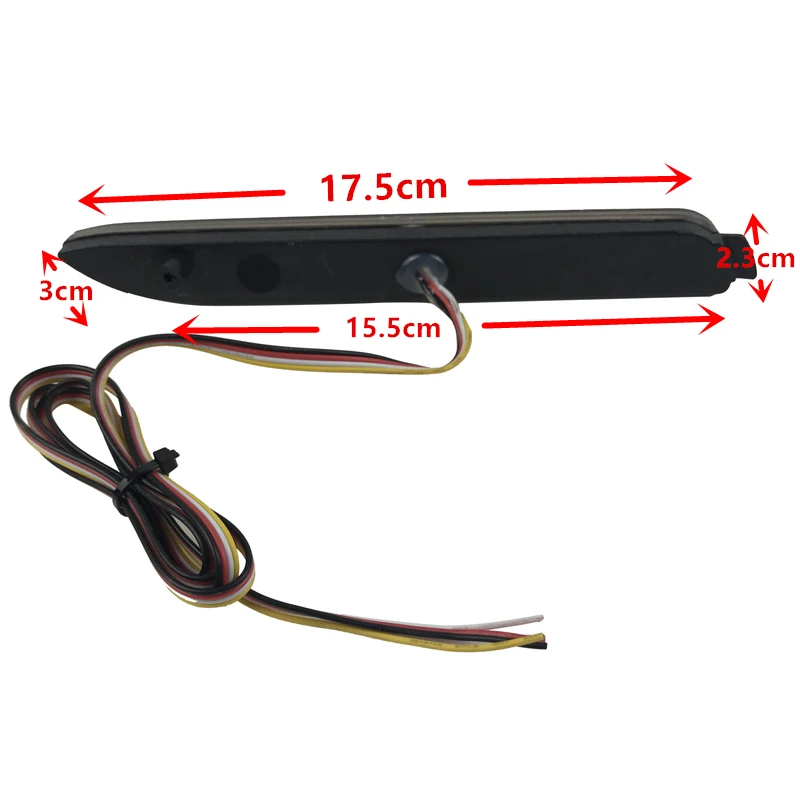 Динамический последовательный светоотражатель для бамперсветильник