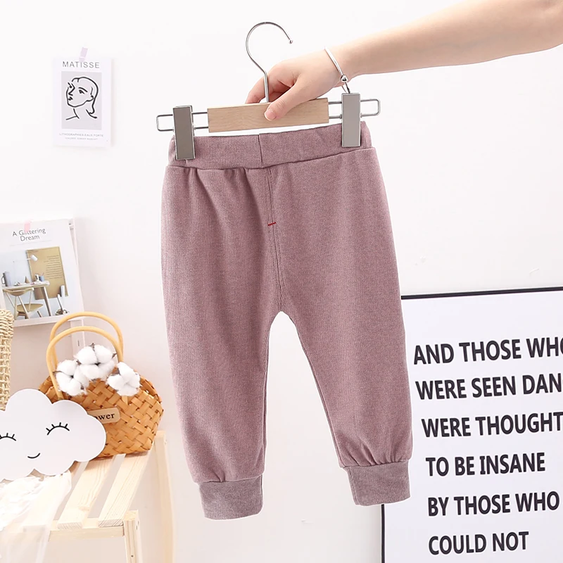 IENENS модные повседневные шаровары для мальчиков брюки одежда малышей Детские