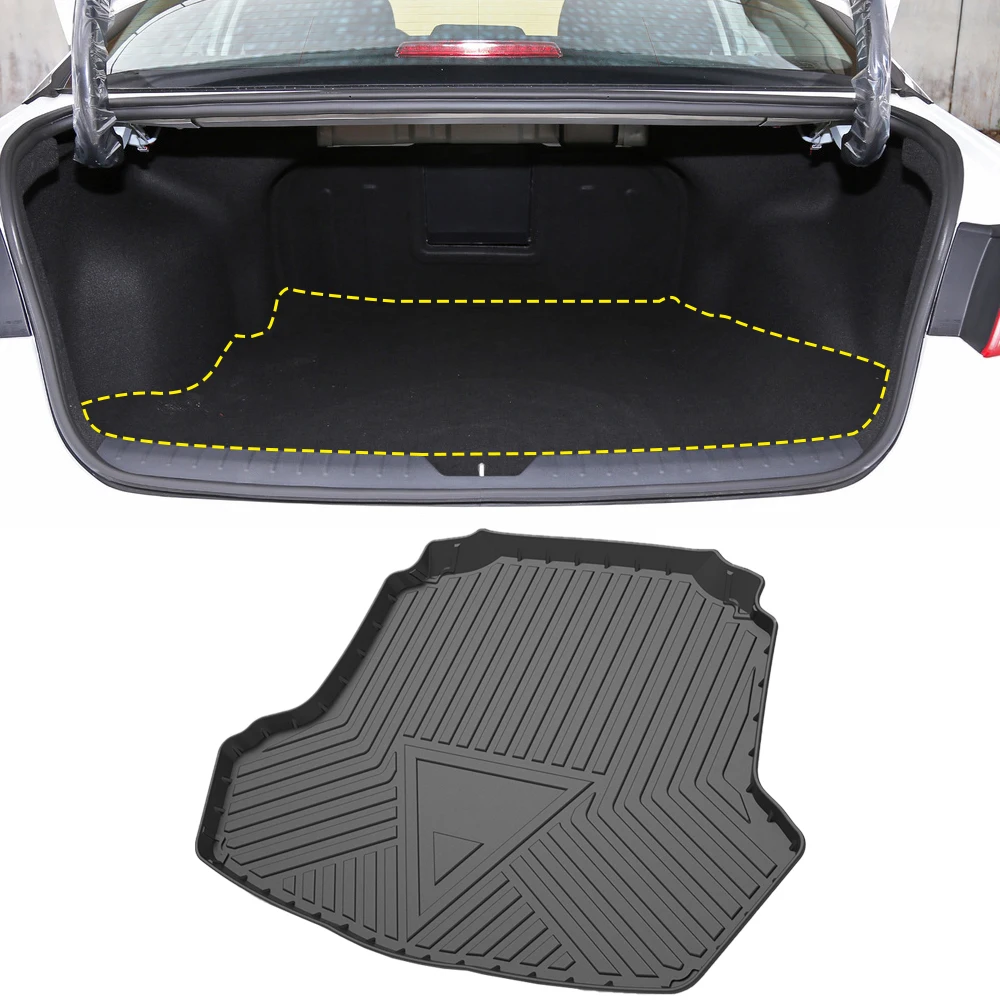 

For Kia K5 JF 2015-2019 Auto Car Cargo Liner All-Weather TPE Non-slip Trunk Mats Boot Tray Carpet Interior Accessories