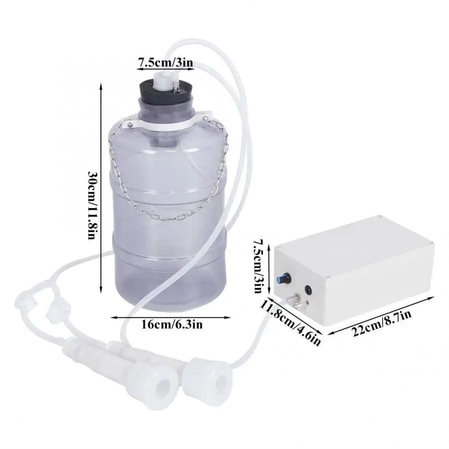Доильный аппарат мини бытовой электрический доильный комплект регулятора