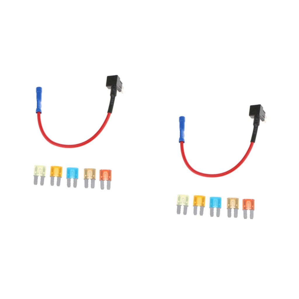 10 шт. предохранитель 5A 7.5A 10A 15A 20A и Micro2 | Автомобили мотоциклы