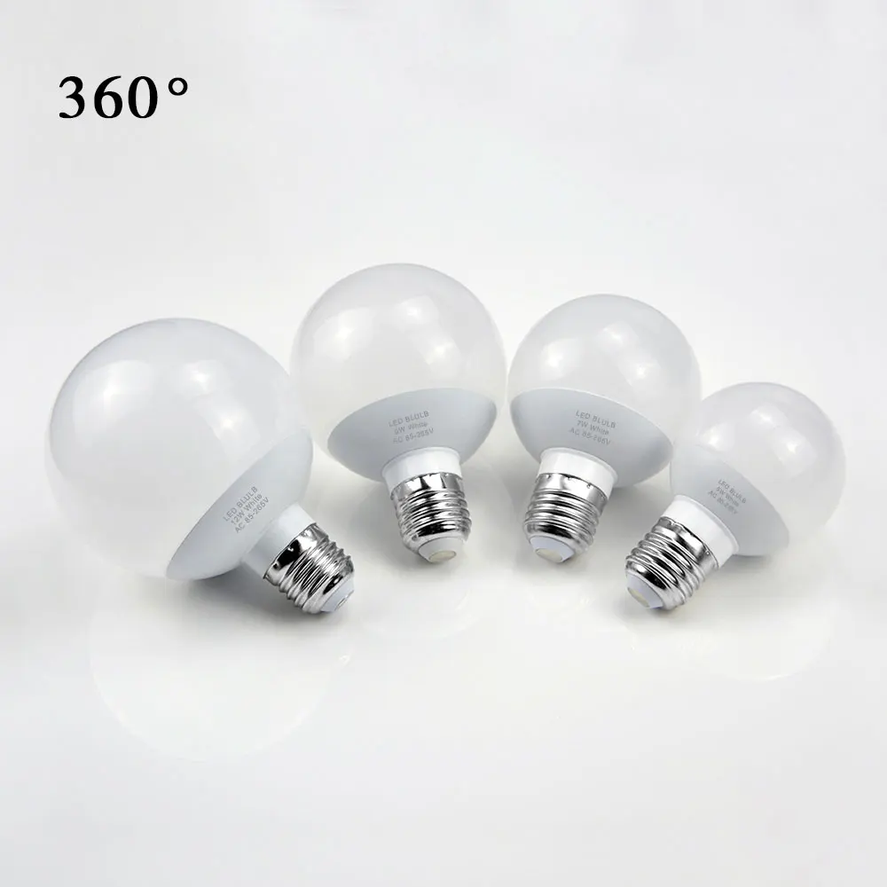 Светодиодная лампа E27 настосветильник лампочка 220 В полноразмерсветодиодный