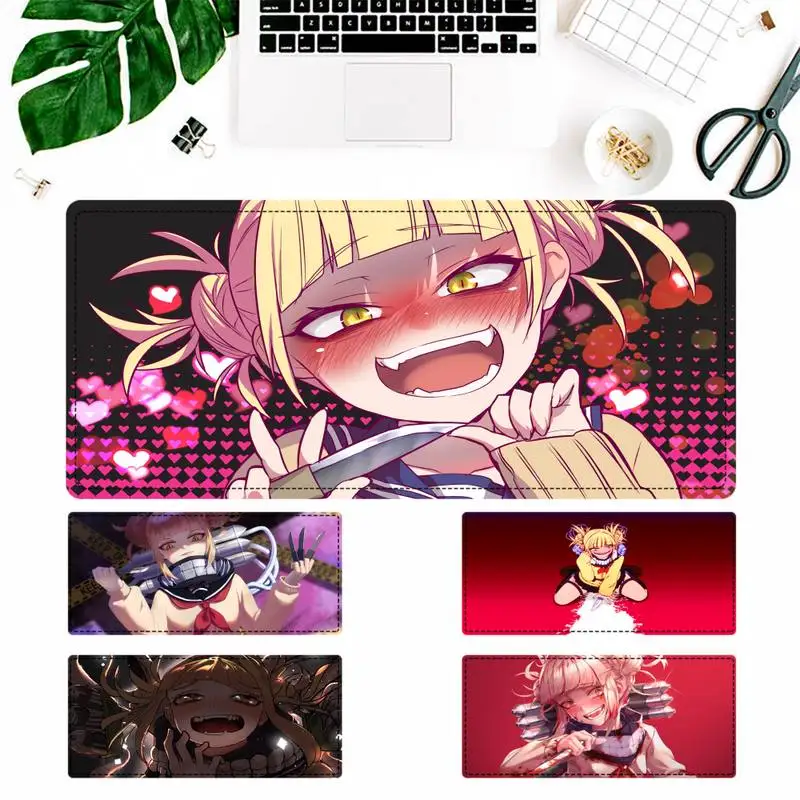 

Cute Hero Academia Himiko Toga Gaming Mouse Pad Gamer Keyboard Maus Pad Desk Mouse Mat Game Accessories For Overwatch