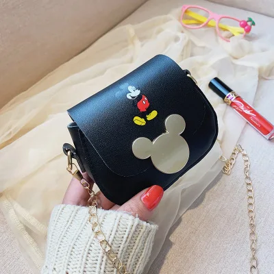 Детская Милая модная наплечная сумка Disney Minne мини мессенджер для девочек кошелек