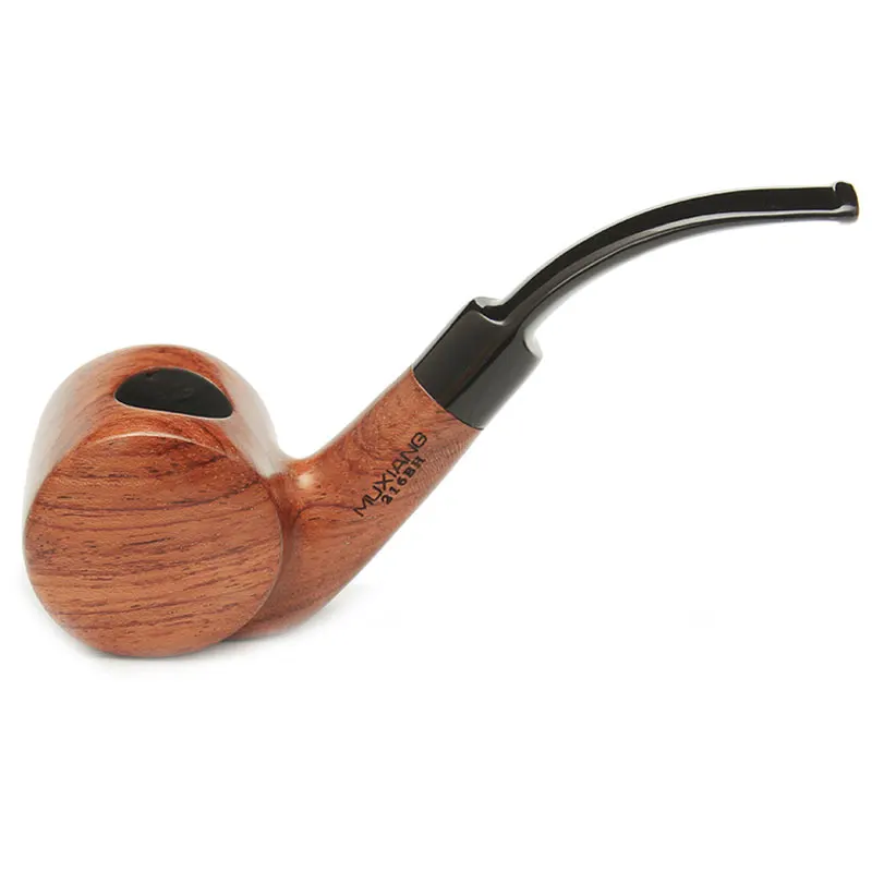 Табачная курительная трубка табачная из красного дерева деревянная 9 мм