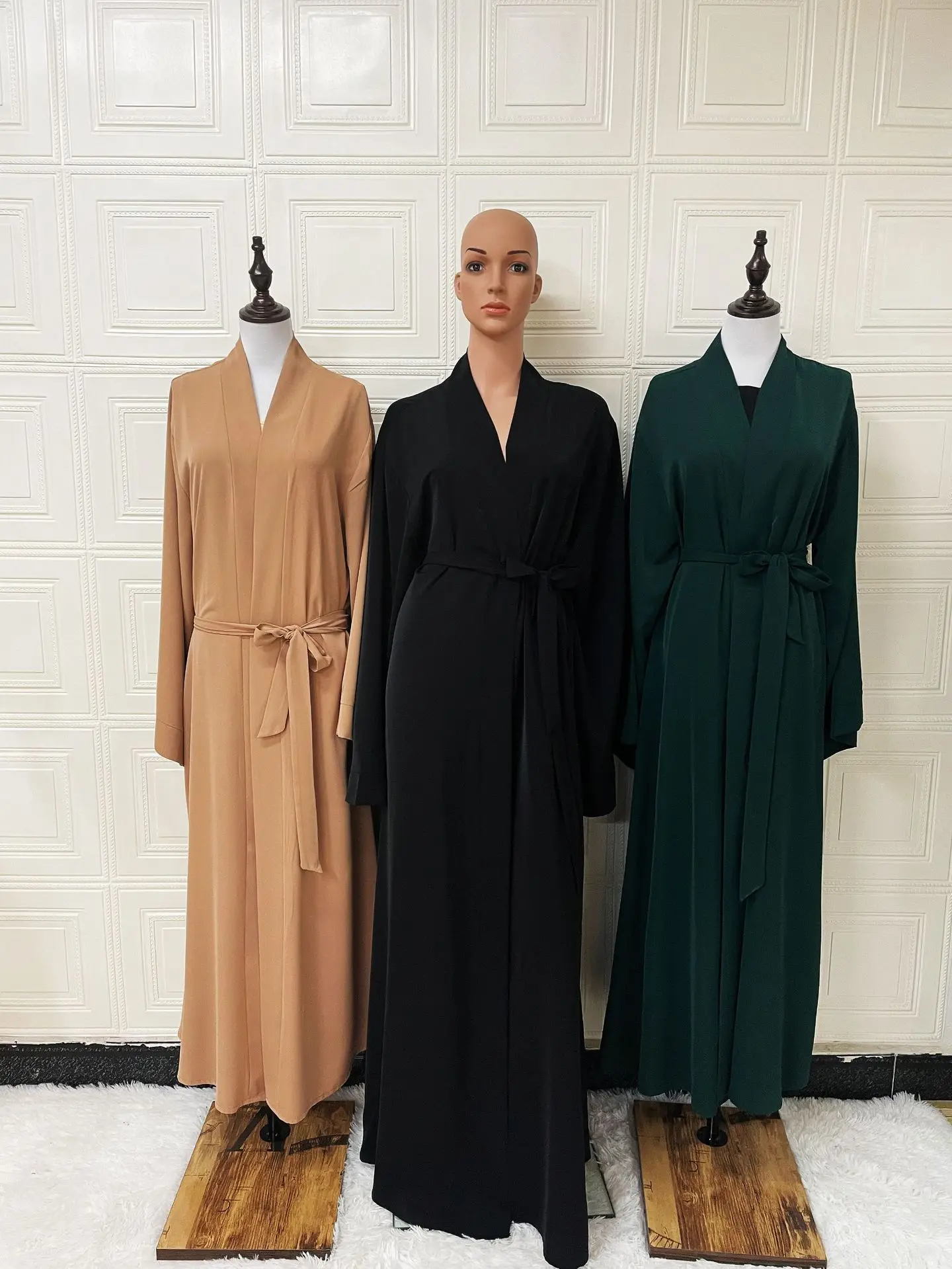 Muslim Dress Muslim Fashion Cardigan Long Muslim Women Abaya Middle East Long Dresses Kimono Belt Dubai Abaya Turkey