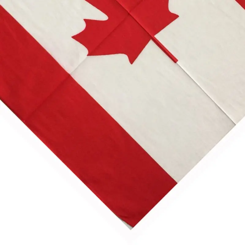 55x55 см квадратная Бандана с принтом канадского флага и кленовых листьев унисекс