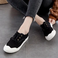 breathable women sneakers summer casual shoes female canvas walking shoes loafers burr white shoes slip on vulcanize shoes flats