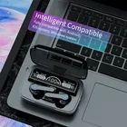 TWS-наушники M19 с поддержкой Bluetooth светодиодный фоном