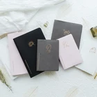 Kinbor кожаный ручной блокнот A5 Time Story A6 само заполненный Календарь кожаный планировщик запись клетчатый дневник ручная учетная запись записная книжка