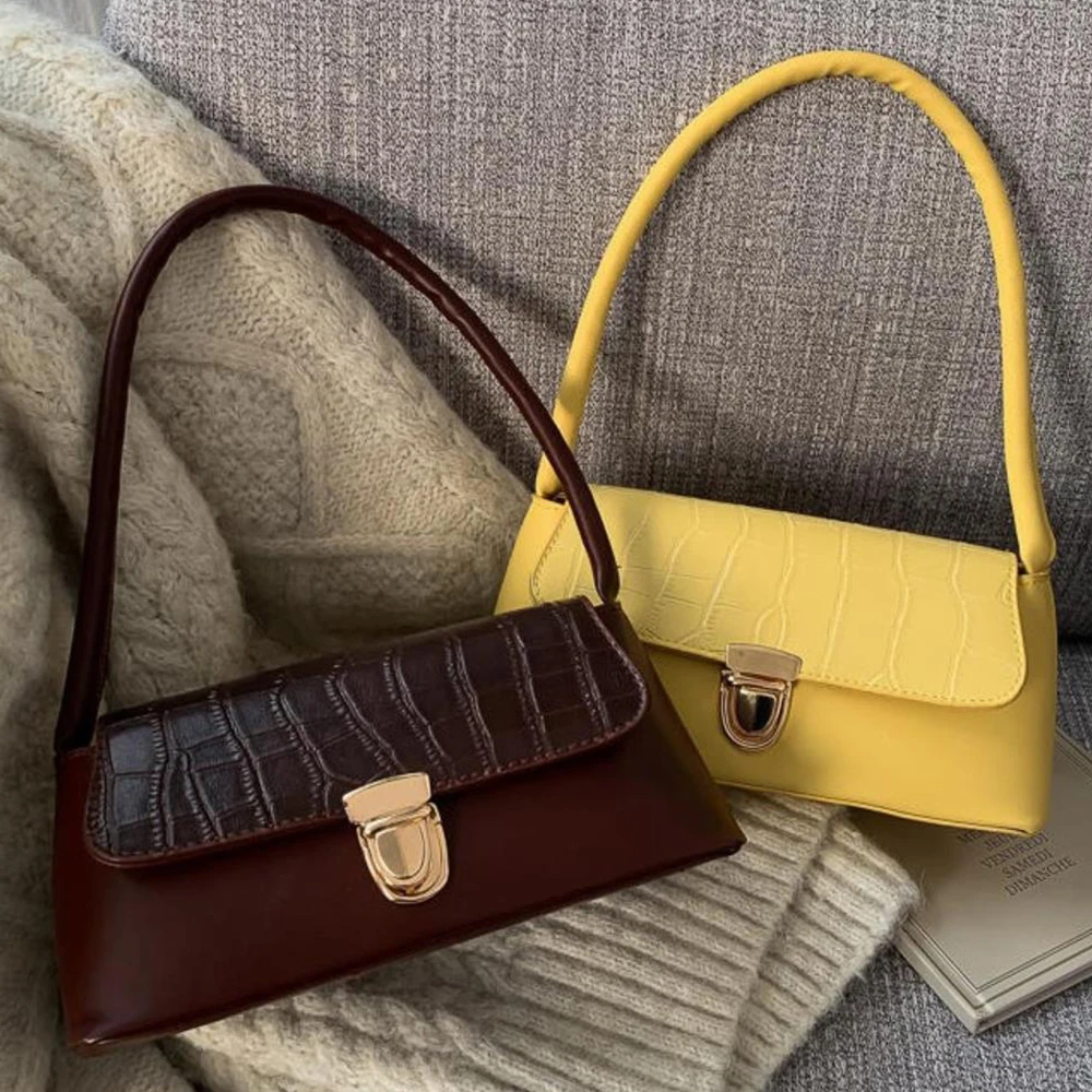 Сумка тоут женская в ретро стиле Модный Роскошный дизайнерский саквояж на плечо