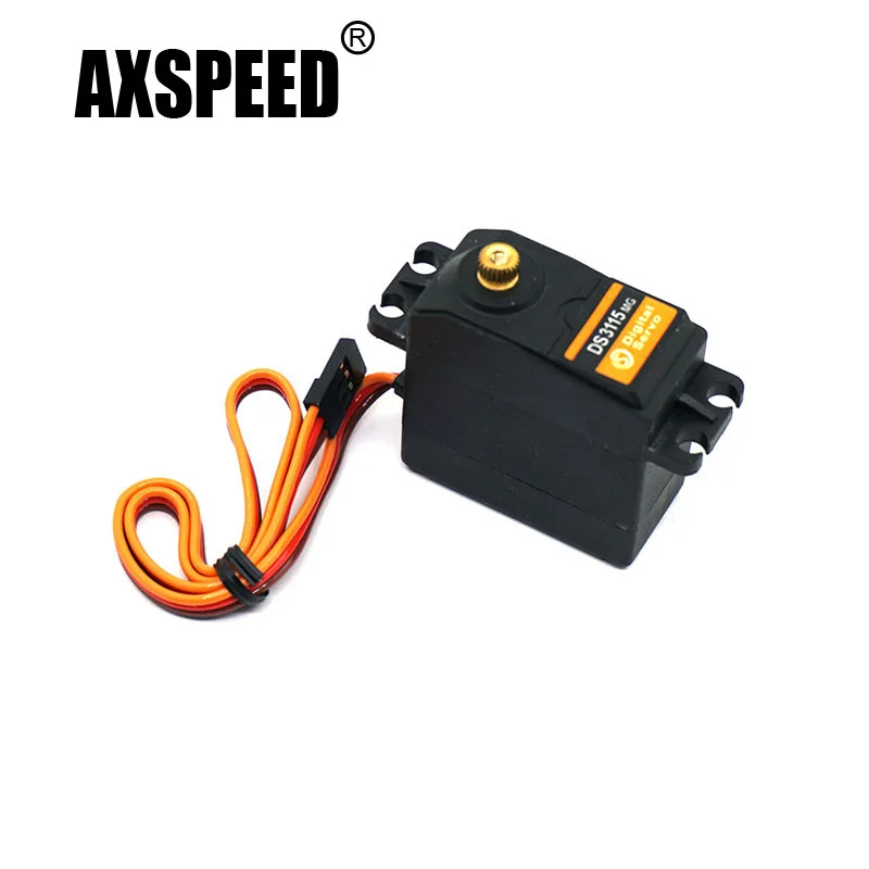 AXSPEED Универсальный DS3115MG металлическая Шестерня крутящий момент цифровой