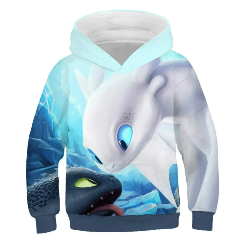 

Свитшот с 3D Цифровым принтом для мальчиков и девочек, креативная спортивная одежда с капюшоном и карманом, костюм летающего кота, 2021