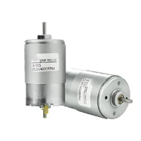 555 micro dc motor double shaft high speed motor 12v24v speed regulating small motor can be equipped with encoder