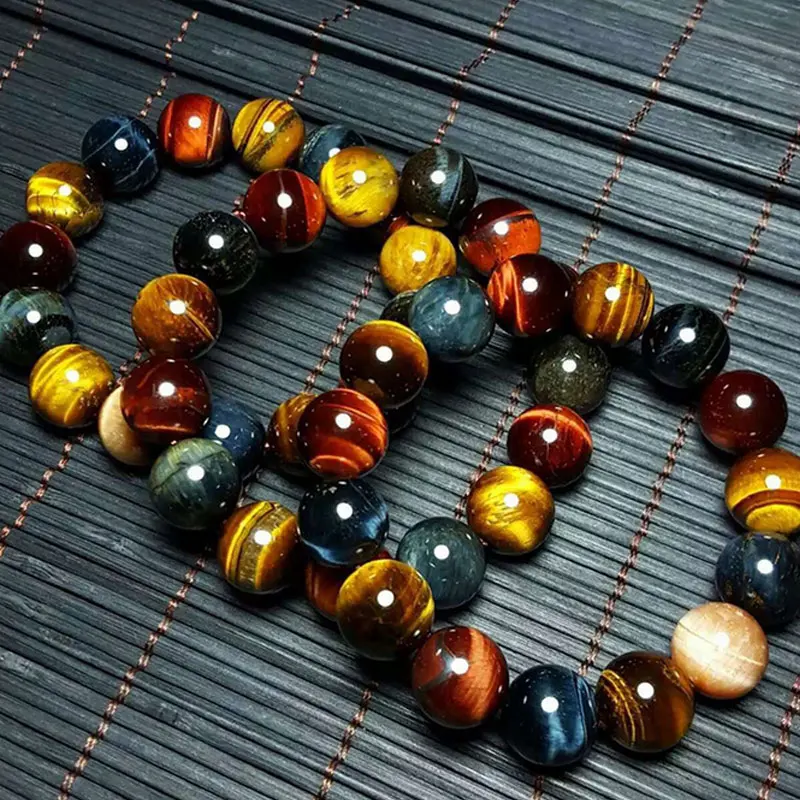 Новые Модные Изящные ювелирные украшения в виде Тигрового Глаза для женщин и