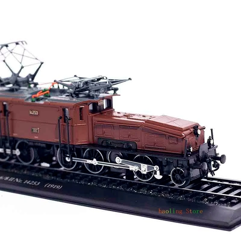 SBB Ce 6/8 крокодиллокомотивная модель поезда литая под давлением 1/87 масштабная модель статическая имитация паровоза готовая Коллекция подарков