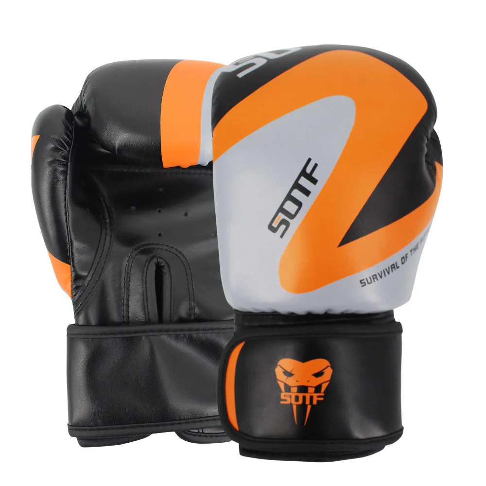 Боксерские перчатки FDBRO для взрослых и детей кожаные смешанных боевых искусств