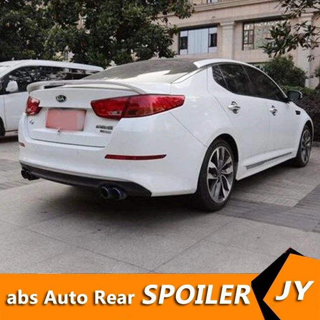 Для KIA спойлер Optima 2011 2015 K5 высокого качества ABS Материал заднее крыло автомобиля