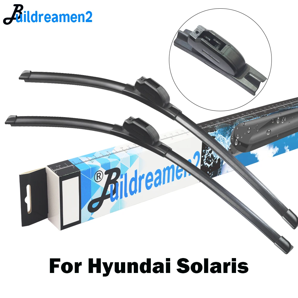 Щетка стеклоочистителя Buildreamen2 для Hyundai Solaris Sedan Hatchback 2010-2018 автомобильная