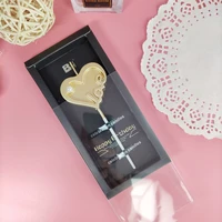 diamond plated love birthday candle baking valentines day confession wedding cake decoration heart plug in gold letter candle
