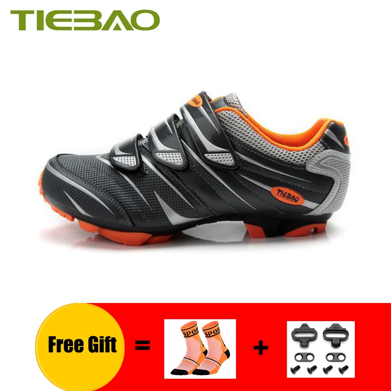 TIEBAO cycling shoes men women sapatilha ciclismo mtb mountain bike with cleats self-locking breathable riding | Спорт и развлечения