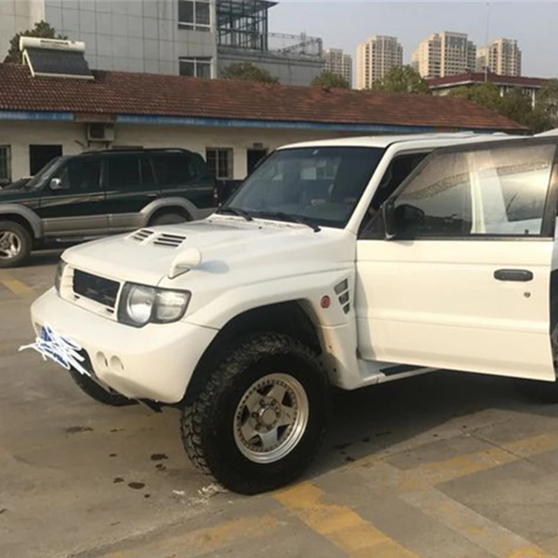 Используется для Mitsubishi Shogun Pajero V55 Гонки Грили 1996-97 лет MK2 углеродное волокно