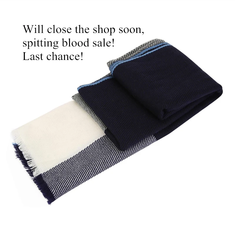 

Autumn Winter Brand Men Scarf Wool Scarf Warm Scarves Soft Cosywarmer