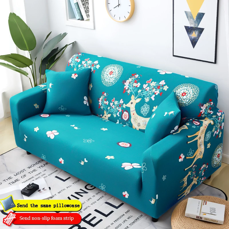 3 местный эластичный диван подлокотник крышка Slipcover стрейч для гостиной Универсальный нескользящий все включено мебель протектор